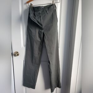 Frank & Oak Jane pant in smoky green (size 4)